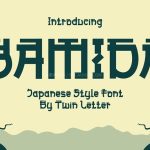 日式和风英文字体12款[合集]-LOGO标兵-专业设计平台-海量素材资源