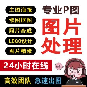 专业p图网站大小图定制定制ps无痕修改数字PDF文件LOGO定制去水印p图片处理ps修图p图照片-LOGO标兵-专业设计平台-海量素材资源