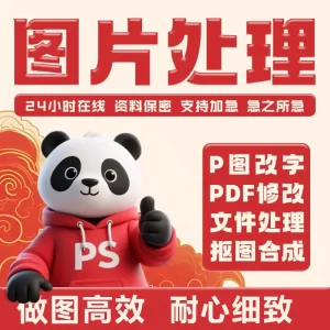 图片处理24小时在线P图改字数字文字文档PDF网站大小图LOGO定制-LOGO标兵-专业设计平台-海量素材资源