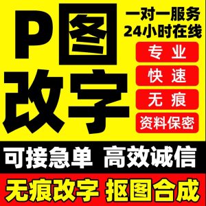 P图改字专业快速无痕资料保密-LOGO标兵-专业设计平台-海量素材资源